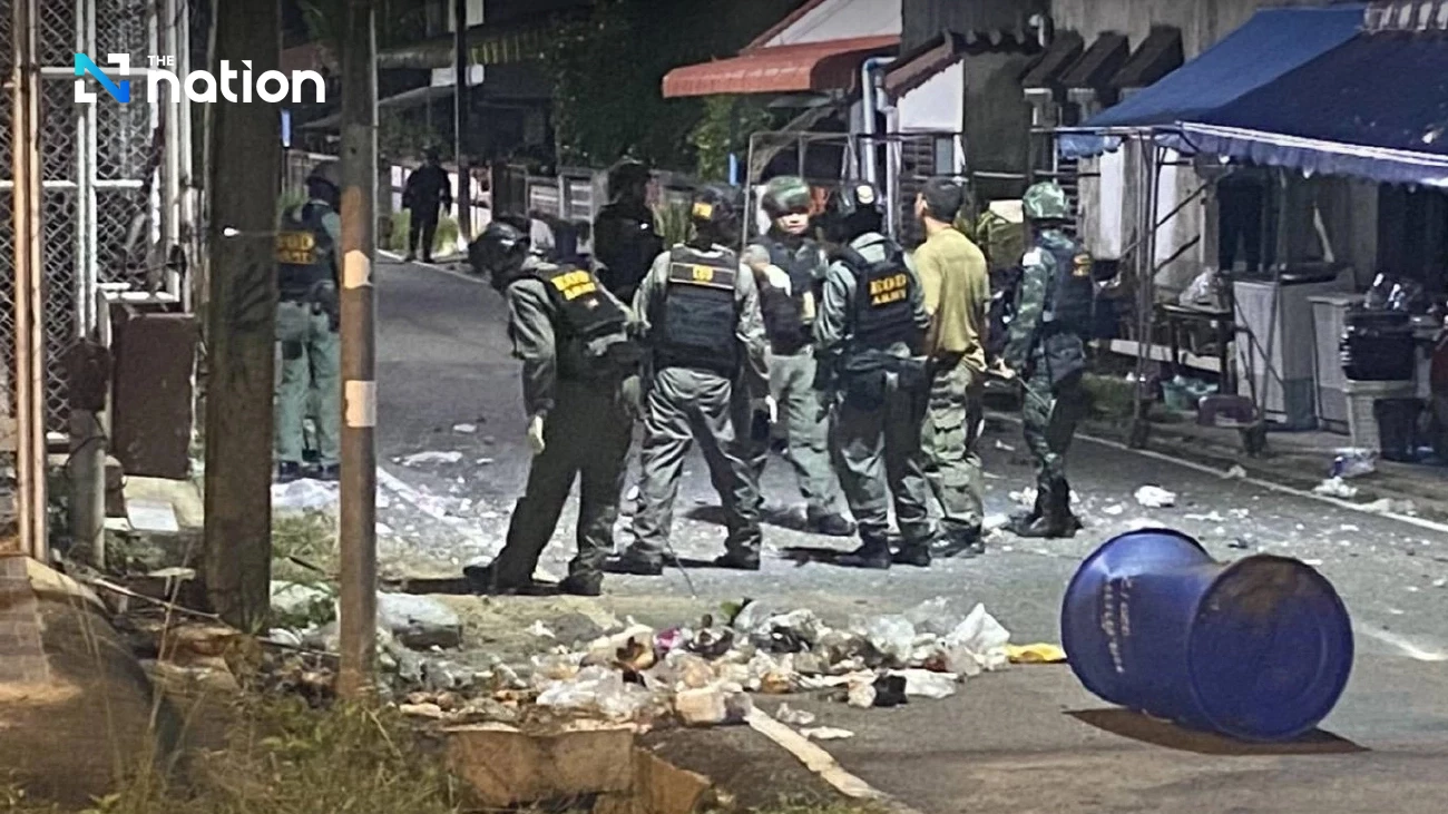 Tujuh Serangan Bom Guncang Narathiwat Thailand Selatan dalam Semalam
